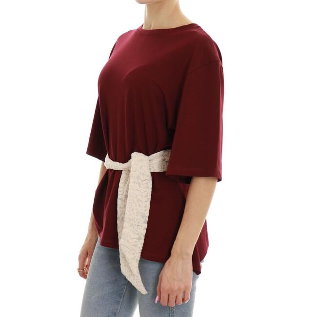T-SHIRT CON CINTURA KONTATTO - Mad Fashion | img vers.650x/